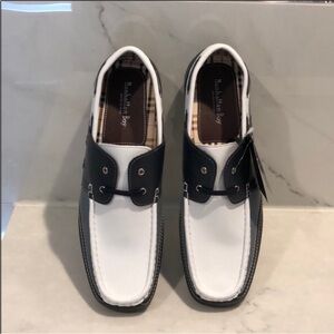 Hamilton Two-Tone Men's Boat Shoes